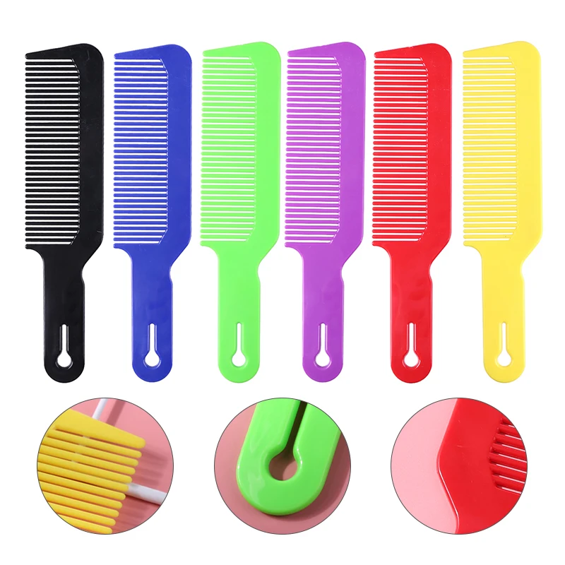 1/2 шт. с плоской головкой расческа для волос Антистатические Цветные волосы