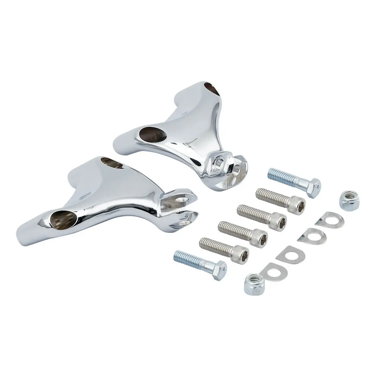 Motorcycle New Chrome/Black Rear Passenger Foot Peg Mount For Harley Sportster XL883 XL1200 XL 883 1200 2004-2013 12 11 10 09 08