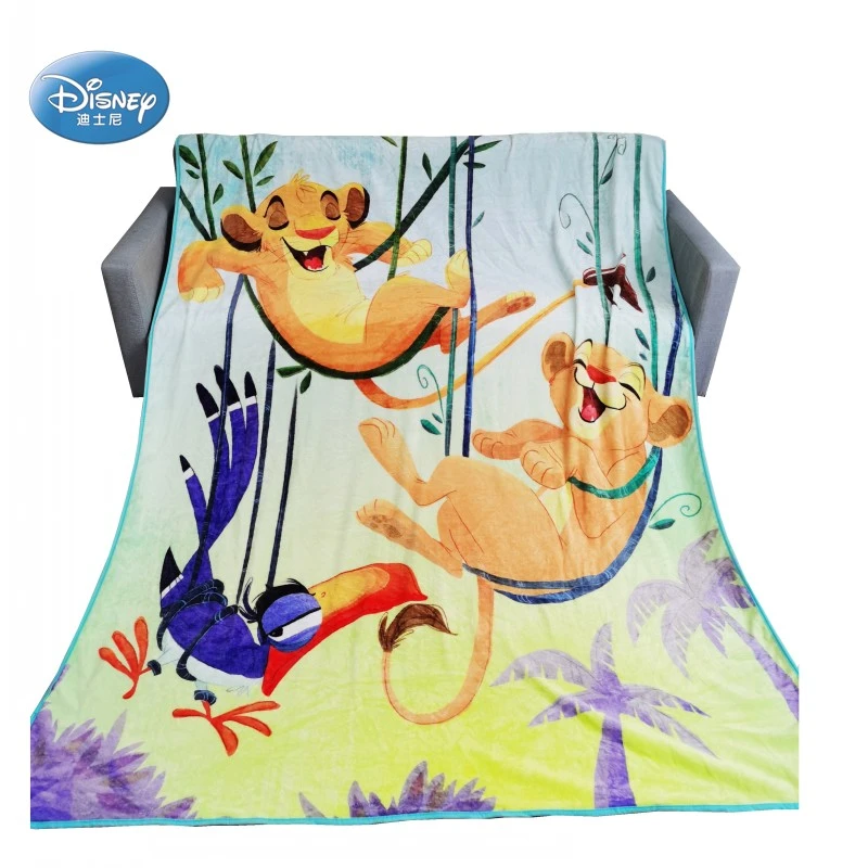 Couverture D Ete Disney Roi Lion Simba Legere Et Fine 150x0cm Pour Enfants Bebes Garcons Micro Peluche Aliexpress