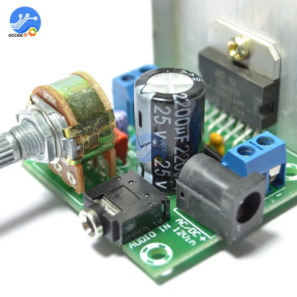 TDA7297 Усилитель версия платы 2*15 Вт двухканальный DC 12 В цифровой для звук звукового