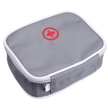 

Portable Travel Medical Kits Outdoor Medicine Package First Aid Emergency Kit Sport Camping Tool Grey Color