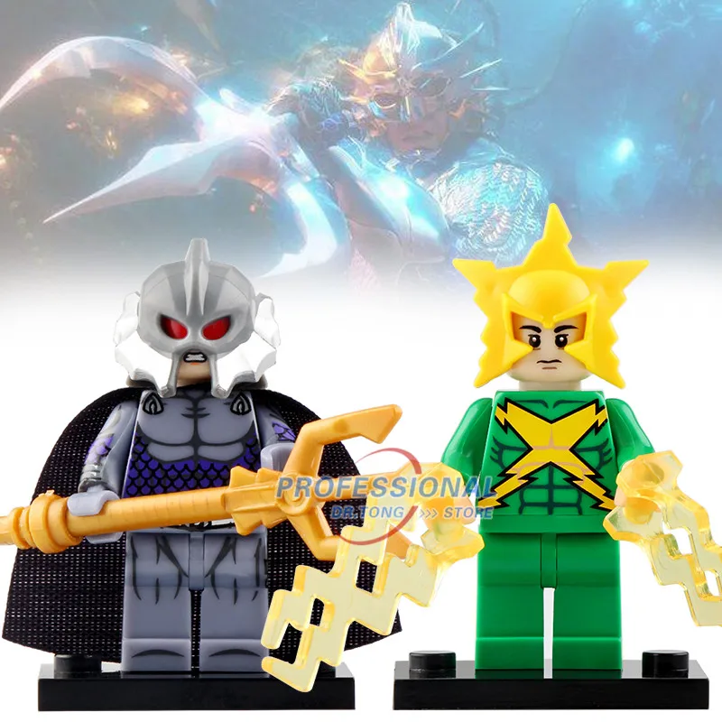 

50pcs PG1851 Electro Anti-Venom Brick Cable ivy Building Blocks Ocean Master Cyclops Figures For Children Toys