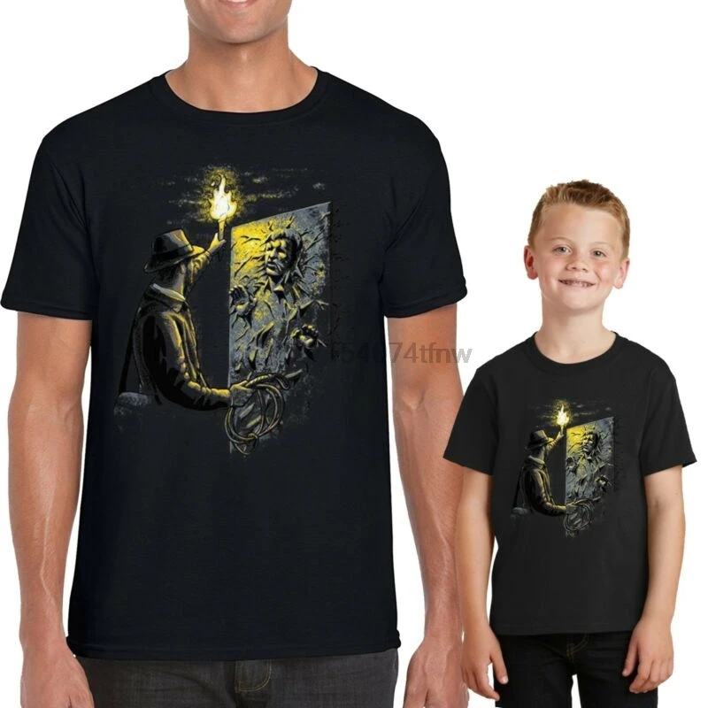 Футболка с надписью Индиана Джонс для соло топ праздничного подарка в стиле 80-х