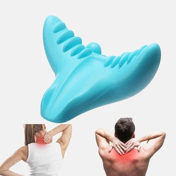 

Portable Neck Massager Relaxation Pillow C-Rest Neck Cervical Shoulder Loose Pain Massage Traction Toiletry Kits Gravity Pillow