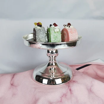 

1-3pcs new tray cake stand mirror wedding cake decoration tools cupcake party baking candy plate bakeware kitchen accessories