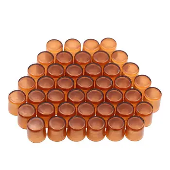 

240Pcs Beekeeping Queen Cell Cup Bee Foundation Beekeeping Tools Brown Bee Queen Rearing Cell Cups Plastic Incubation