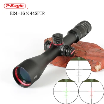 

Tactical 4-16x44 Sfir Long Range Rifles Scope Air Rifle Optics Red Dot Illuminated Riflescope Shotgun Shooting Hunting