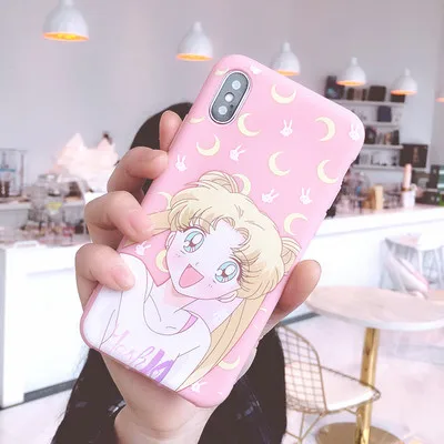 Only case Коврики 30 3D Сейлор Мун чехол для телефона для huawei Коврики 20 20X5G 20pro P20 pro Nova5/4/3 Honor 20 8X Max чехол с мультяшными принтами+ игрушка+ ремень - Цвет: Only case