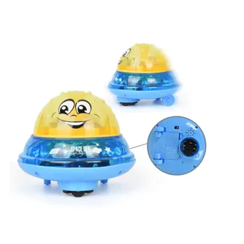

Bath Toy Classic Automatic Induction Sprinkler ball Electric Water spray Baby Toys Bathroom Play Light,yellow, red music funny
