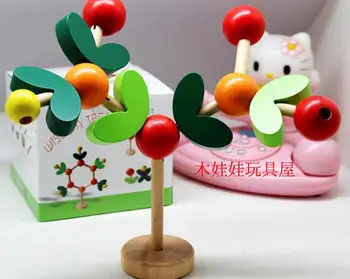 

Free shipping Assembly Tree wooden Blocks toys Children's building blocks Assembled tree Model Educational wisdom tree toy gift