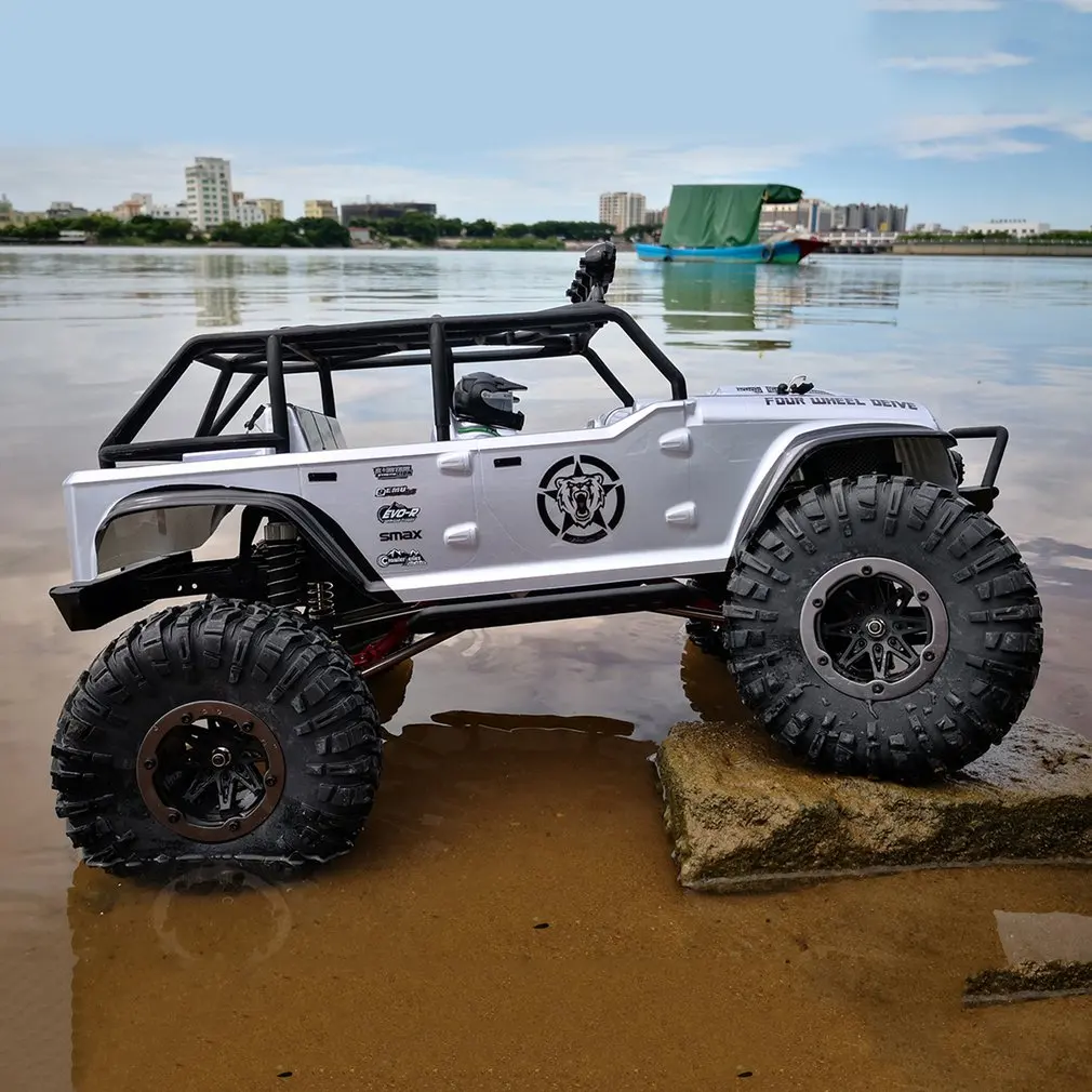1073-SJ 1:10 2,4G 4WD матовый Радиоуправляемый гусеничный автомобиль с дистанционным управлением внедорожный большой ножной автомобиль модель RTR игрушка для детей подарок