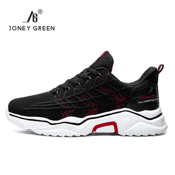 

J&G 2020 Summer Breathable Men Shoes Casual Shoes Sport Sneakers Outdoor Footwear Running Shoes Breathable Training off Sneakers