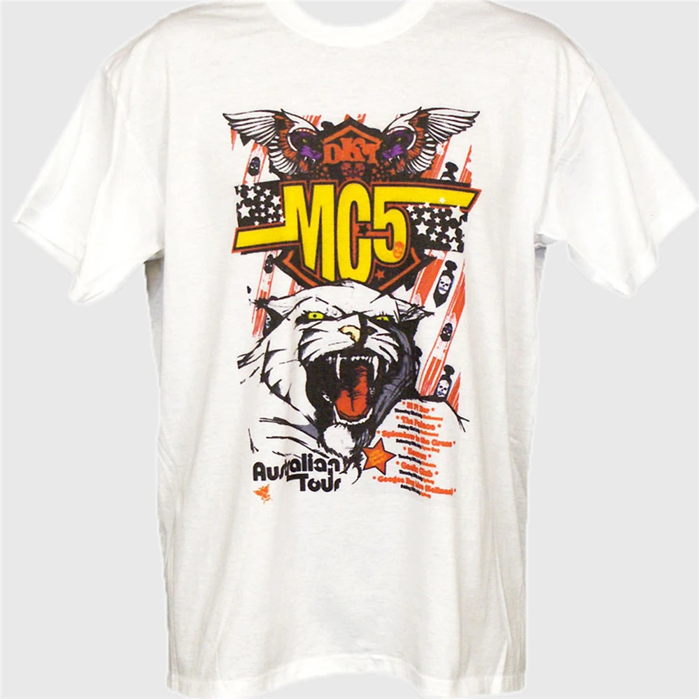 MC5 металлическая футболка в стиле панк-рок для мужчин женщин и stooges new york dolls dead boys