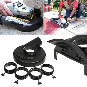 

Universal 7inch Angle Grinder Dust Cover Dry Surface Granite Grinding Machine Cutting Dust Collector Shroud Cover Power Tool