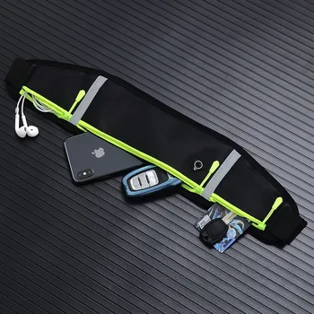 

Unisex Running Bag Sports Waist Bags Waterproof Hiking Bum Bag Sport Camping Waist Belt Fanny Pack Ultrathin For Women Men