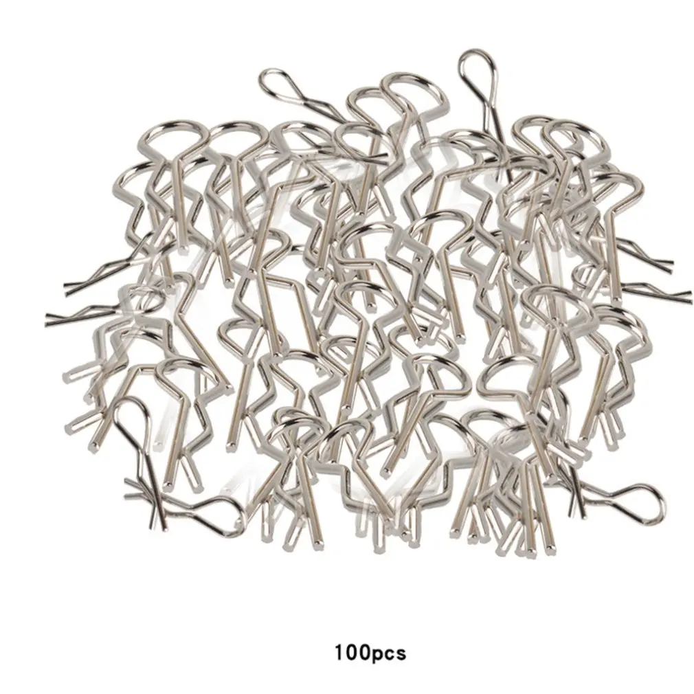 

100pcs RC 1/10 Body Shell Clip Pins For HSP Redcat HPI Model Remote Control Car Parts For 1/10 Scale RC Model Car Toys