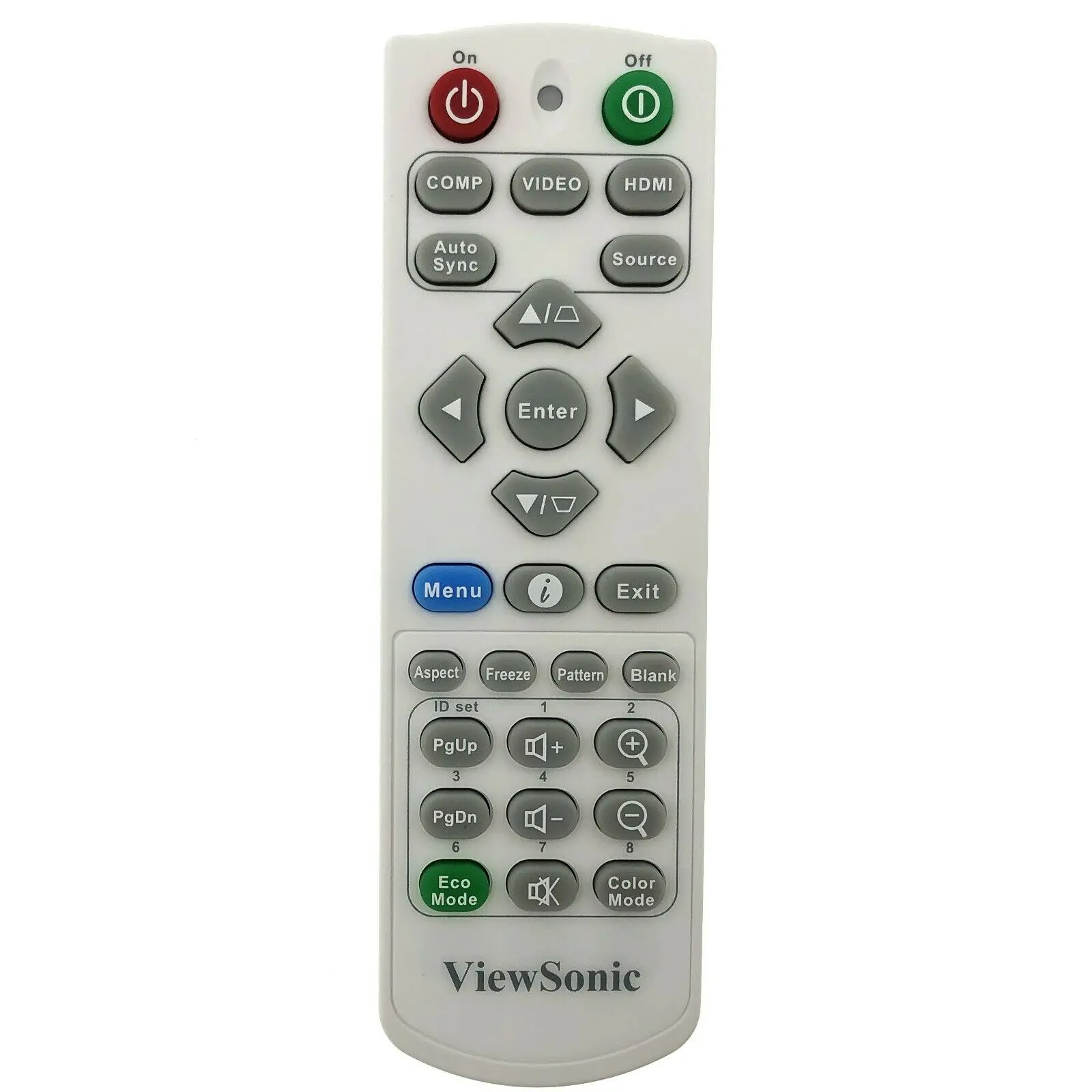 Remote Control Q 3101 For ViewSonic Projector PA500S, PA503S, PA503SP