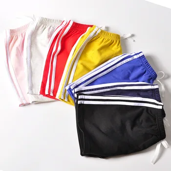 

2-8T Kid Boy Summer Shorts Toddler Infant Loose Striped Short Soft Casual Plain Cotton Streetwear Short trousers