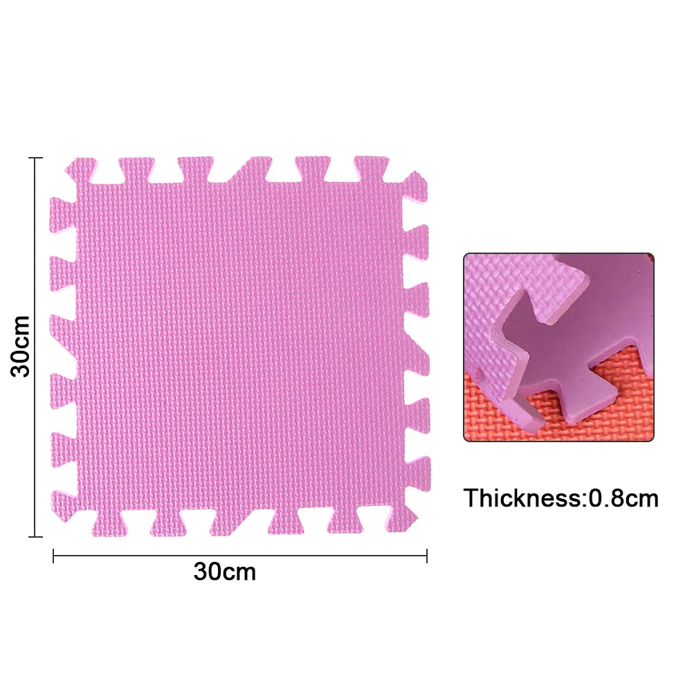 Generic 30x30cm Eva Foam Mat Soft Floor Tiles Interlocking Green