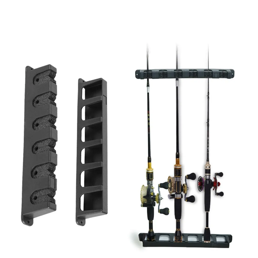 Fishing Rod Rack Wall Mount For Garage Multi prupose Fishing Rod
