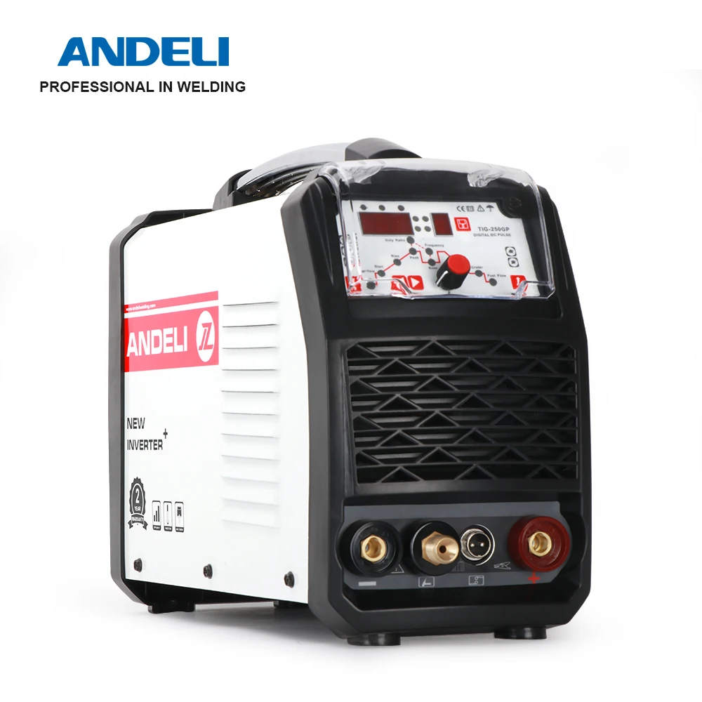 ANDELI TIG-250GP TIG/импульсный TIG/MMA сварочный аппарат постоянного тока ИМПУЛЬСНЫЙ