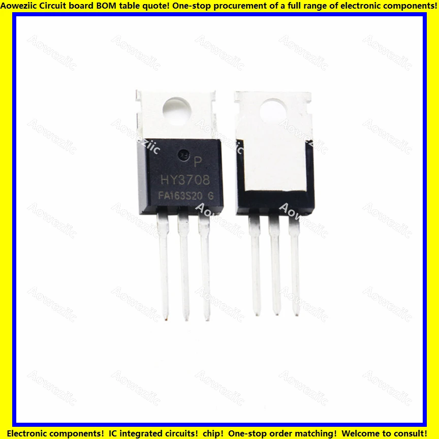 Aoweziic 10 шт HY3708P HY3708 3708P 3708 TO-220 HY3708W TO-247 HY3708B 3708B TO-263 80V 170A n-канальный полевой эффект