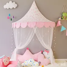 INS детская кровать принцессы палатка игровой домик уголок детская кровать Punta детская комната половина москитные сетки витрина набор