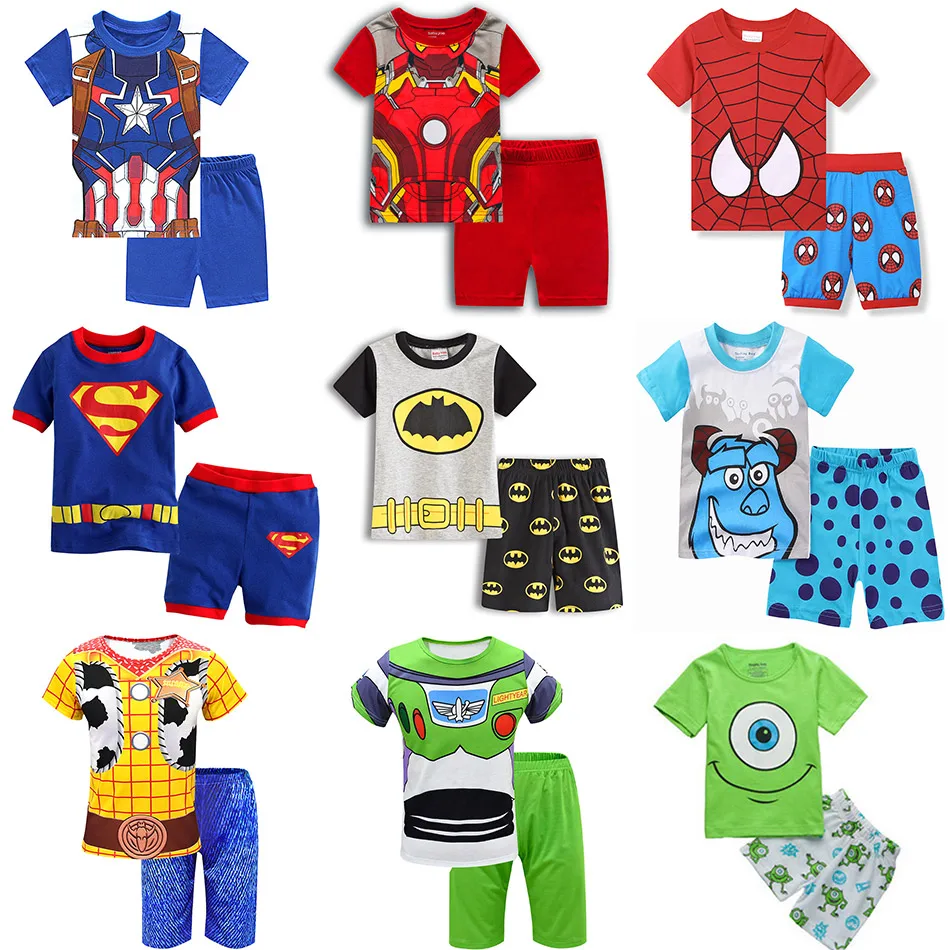Толстовка с капюшоном для маленьких мальчиков с героями мультфильмов «Железный человек», «Капитан Америка», «Тор», «Халк», «Бэтмен», свитер Супермена, детская одежда с героями мультфильмов
