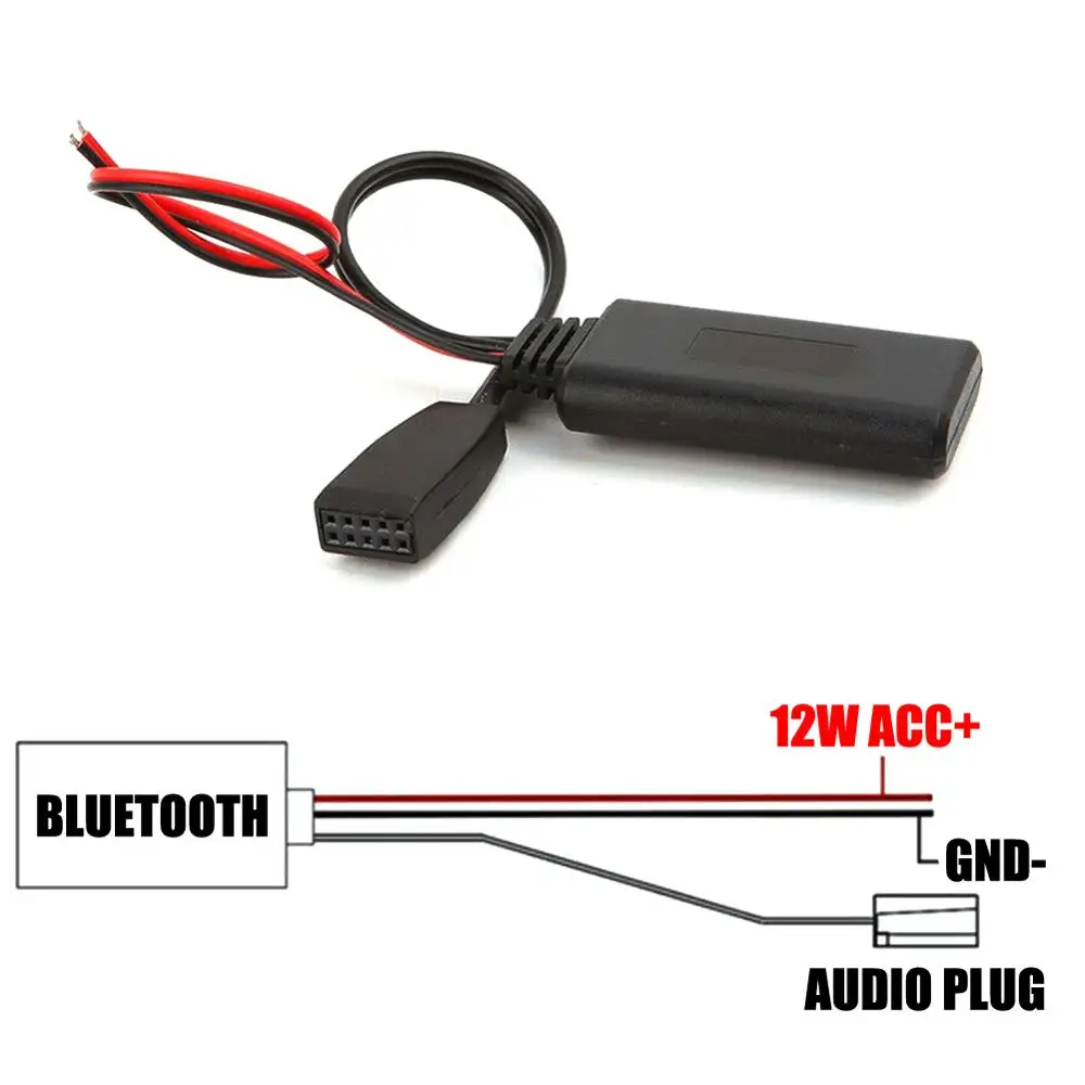 Автомобильный Bluetooth 4,0 AUX кабель адаптер стерео для BMW E39 E46 E53 бизнес CD головное устройство авто аксессуары