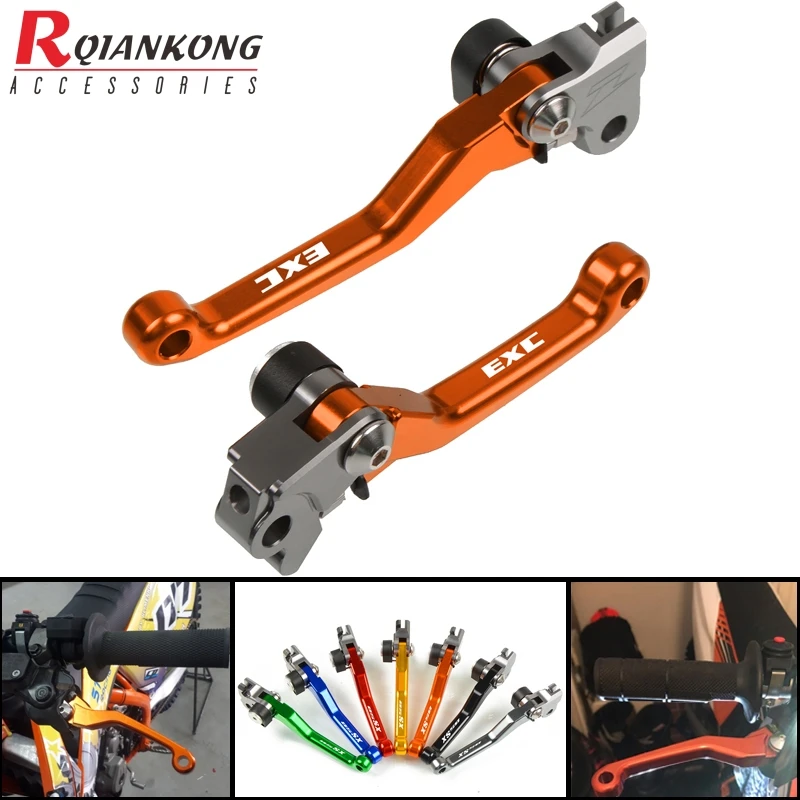 

Motorcycle Dirt Bike Brake Clutch Levers Pivot Foldable handle lever For ktm 125EXC 200EXC 500 530 400 450 300 250 EXC 2009-2013