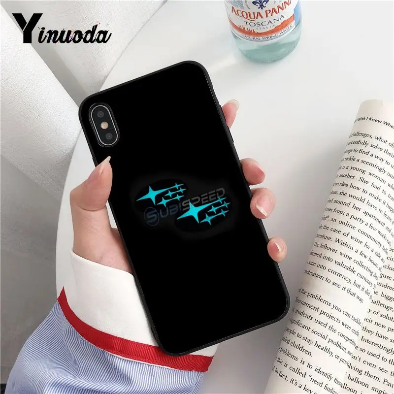 Yinuoda Subaru TPU Мягкий силиконовый чехол для телефона чехол для iphone 8 7 6 6S Plus 5 5S SE XR X XS MAX Coque Shell Fundas Capa - Цвет: A12