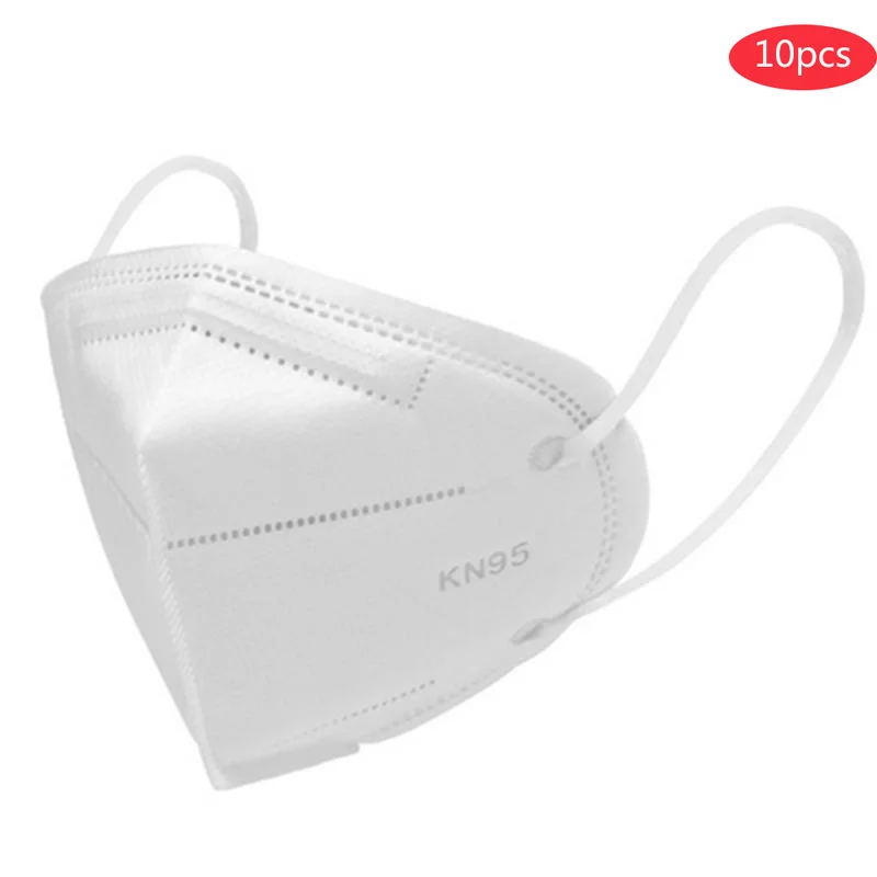 

50 KN95 Industrial Dust-proof Breathable Masks 95% Grade Filter Anti-virus N95 Mask Respirator with Same Function As KF94 FFP2