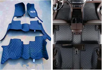 

Custom special car floor mats for Right Hand Drive Mercedes Benz GLS 63 AMG 7 seats 2019-2016 waterproof carpets for GLS63 2017