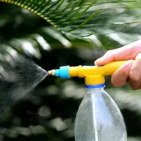 1 Pc Garden Manual Spray Watering Head Optional Nozzle Interface Brass Gun Sprayer Adjustable Water Pressure Atomization Sprayer 5