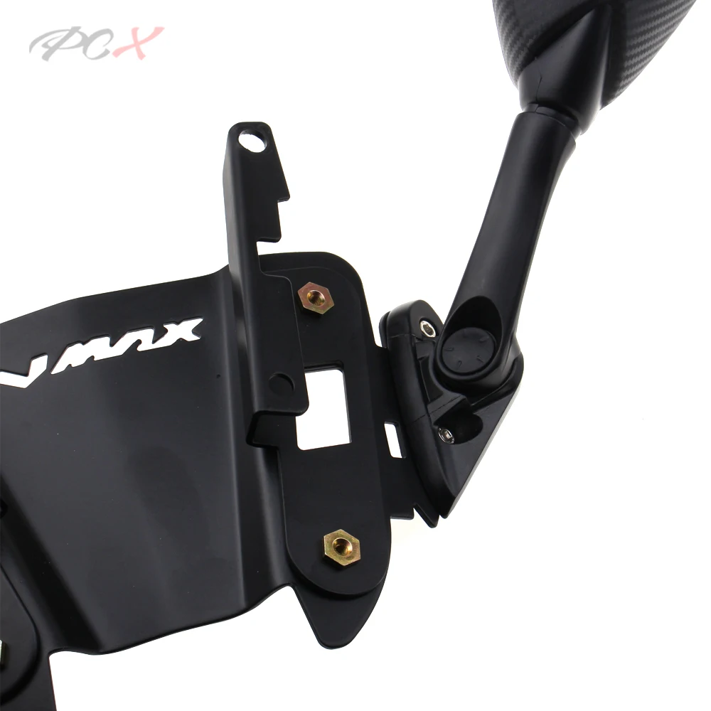

For N-MAX Nmax 155 125 150 2015-2019 Motorcycle Accessories Rear Side Mirror Adapter Fixed Stent Holder Rear Bracket