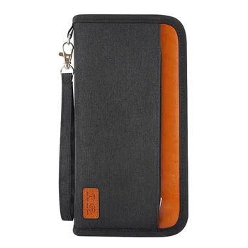 

Travel Wallet Passport Holder Accessories Organizer Credit Card Durable Clutch Blocking Money Business Multifunction Waterproof