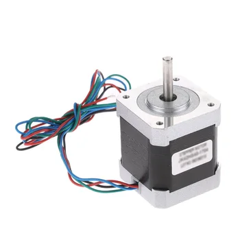 

Nema17 42x48mm Stepper Motor 0.9 Degree 2 Phase 2.4A Nema 17 Stepper Motor 4-lead For 3D Printer 4800g.cm/47.04N.cm/66.3oz.in