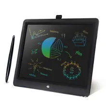 Tablette d'écriture LCD de 15 pouces, tableau noir électronique pour la maison et le bureau, réunion d'écriture sans papier, Message/planche à dessin pour enfants et adultes
