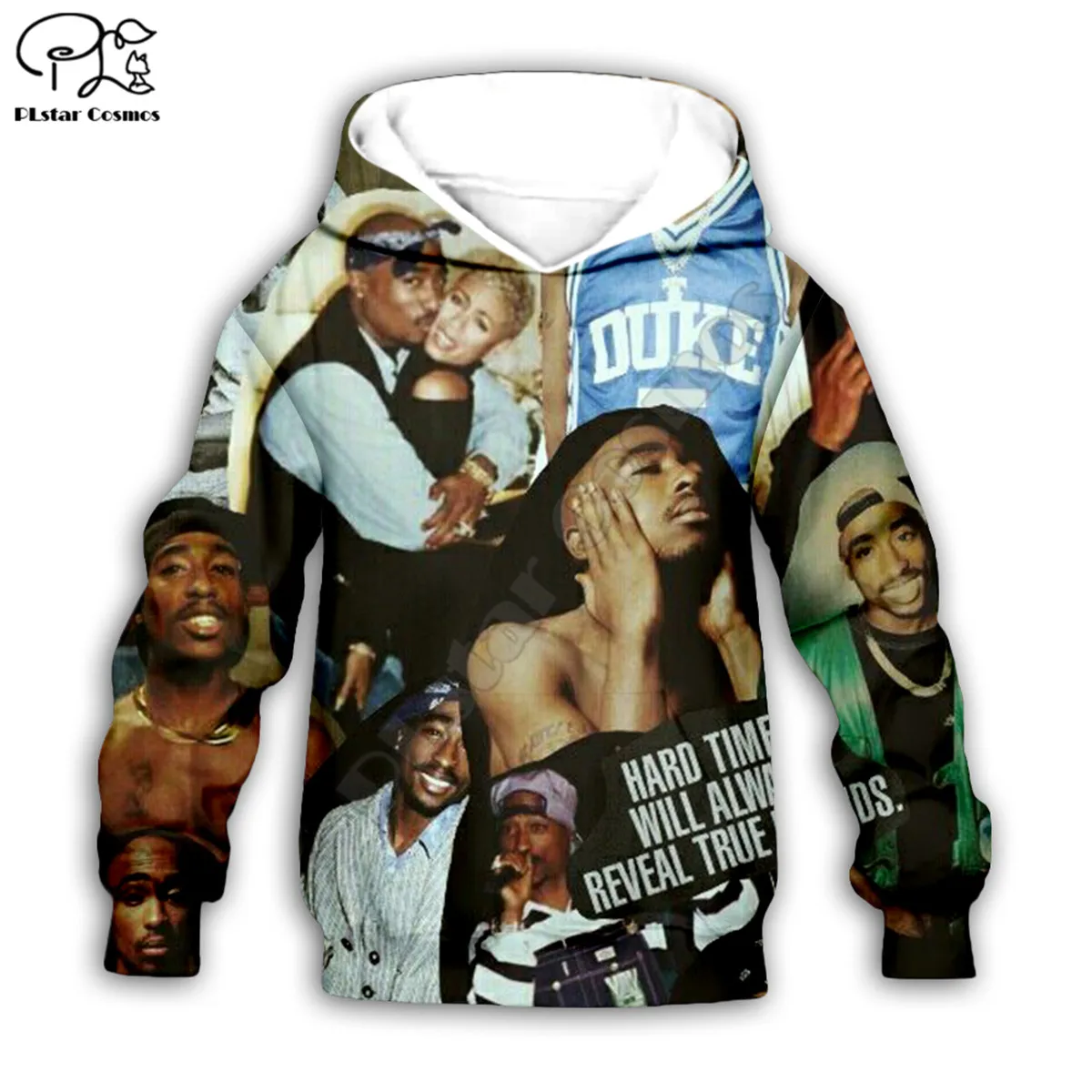 2PAC Tupac Amaru Shakur 3d толстовки Детское пальто на молнии пуловер с длинными рукавами