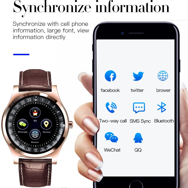 Smart Watch Men Clock Pedometer Bluetooth With 2G GSM Micro SIM TF Card Call Camera Smartwatch inteligente Health Watch Android