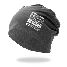 Beanie Cap Men Women Letter Knit Cotton Hat Headwear Outdoor Autumn Winter Apparel Accessories