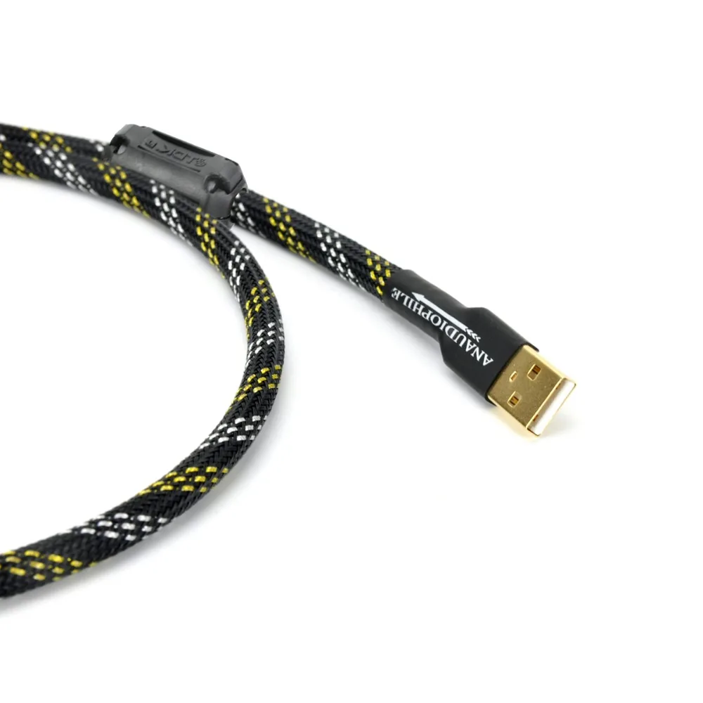 Hifi мини USB кабель USB к мини USB аудио данных USB кабель для ЦАП мобильного телефона, высокое качество ручной работы