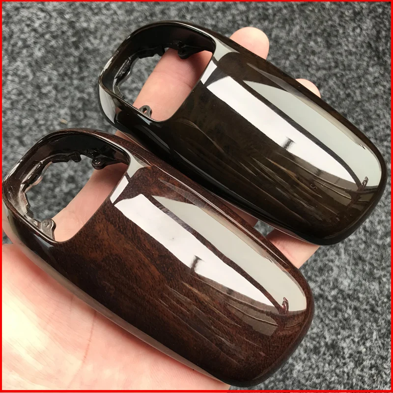 

4H1713141 4H1713141A Shift Handle Cover Peach Wood with Stops Handle Cover Shift Lever Handle Cover For AUDI A8 D4 S8 2010-2017