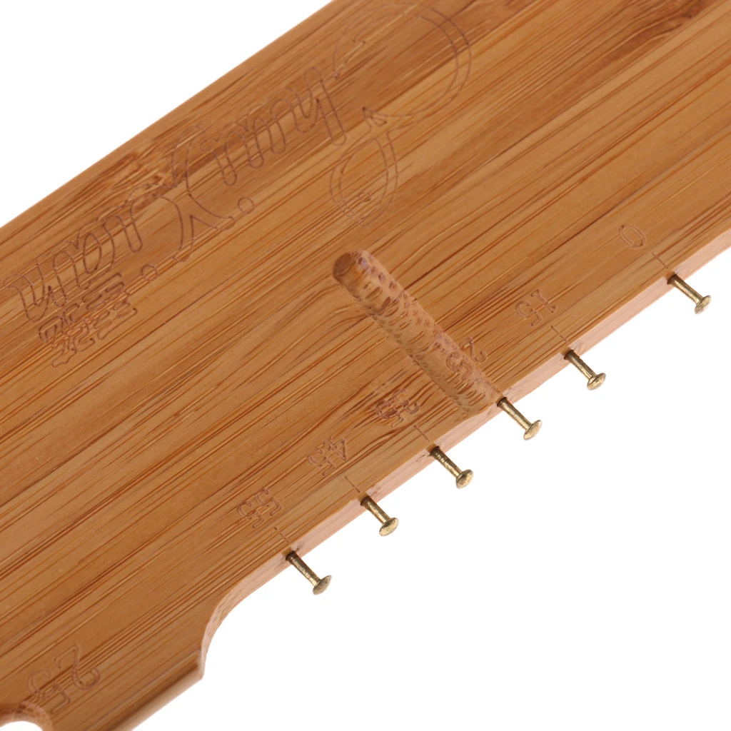 Smooth Bamboo Fish Measuring Sub-line Ruler Fishing Line Cutting Tool 50cm Replacement Tackles for Fisherman