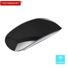 Беспроводная мышь Magic mouse, портативная компьютерная мини-мышь Mause, маленькая оптическая USB 3D мышь для Apple Macbook Air Pro, ноутбука, ПК, ноутбука