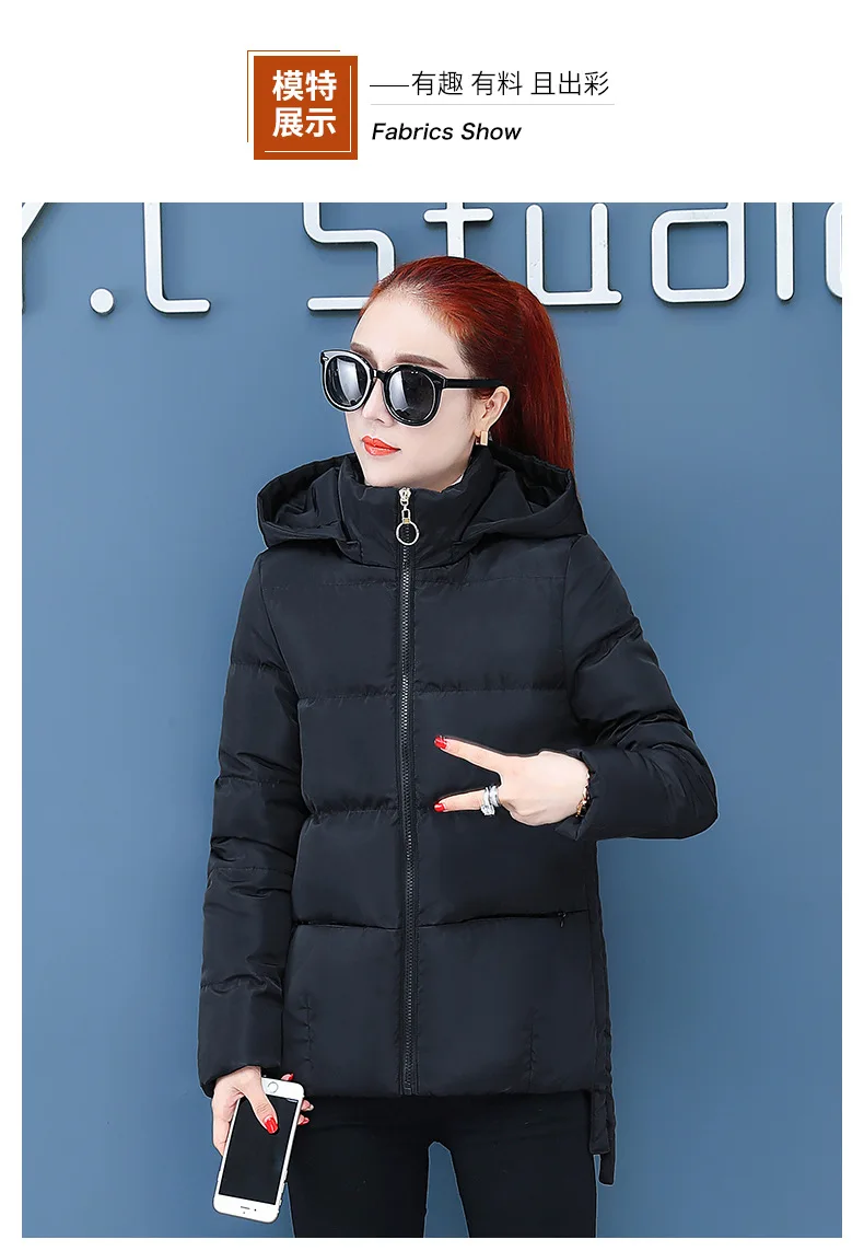 Women Winter Jacket With Fur collar Warm Hooded Female Women Winter Coat Long Parka Women Outwear Camperas