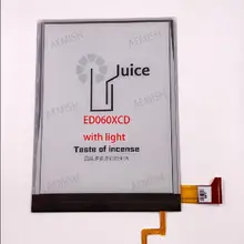 ED060XCD eink ЖК-экран с подсветкой без сенсорного экрана для чтения электронных книг