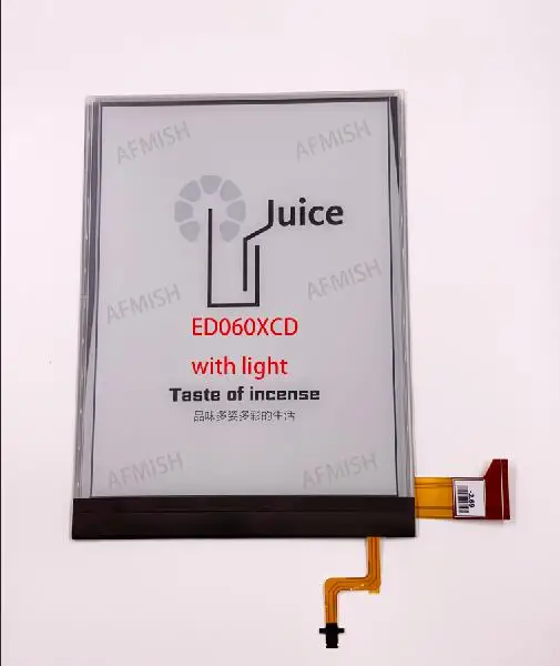 ED060XCD 100% новый eink ЖК дисплей экран с подсветкой без касания для электронных книг