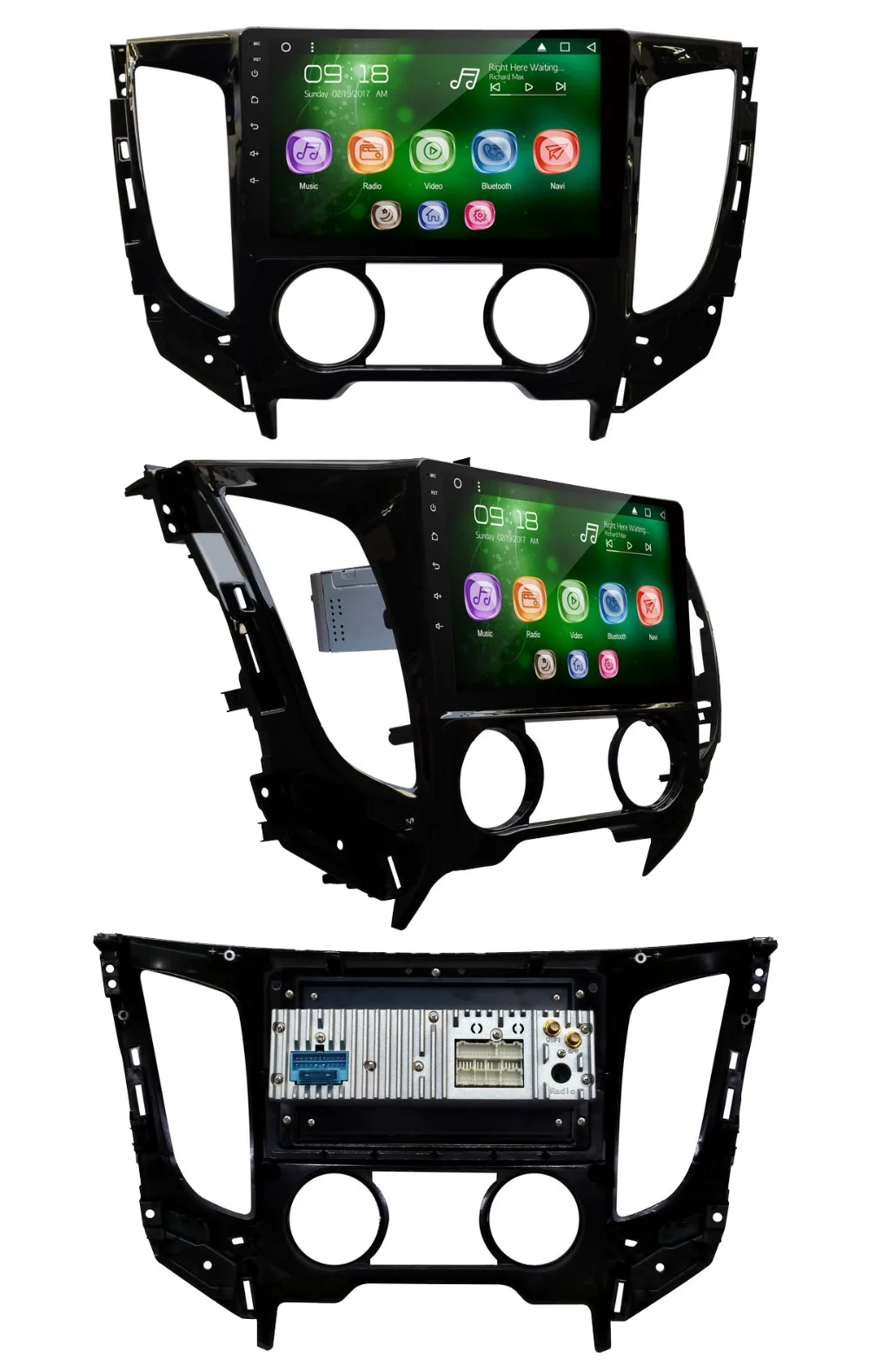 Mitsubishi Triton 2016_9 inch (Manual Air)