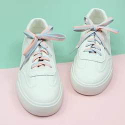 basket femme cordon Dunk lacets élastiques pour basket ball, pour femme et garçon, 1 paire, Tennis, décontracté, Orange, bleu, rose 